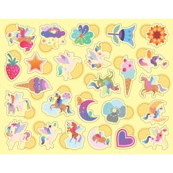 Auzou ⎸ Klisterm�rker i metal�ske - Enhj�rninger 