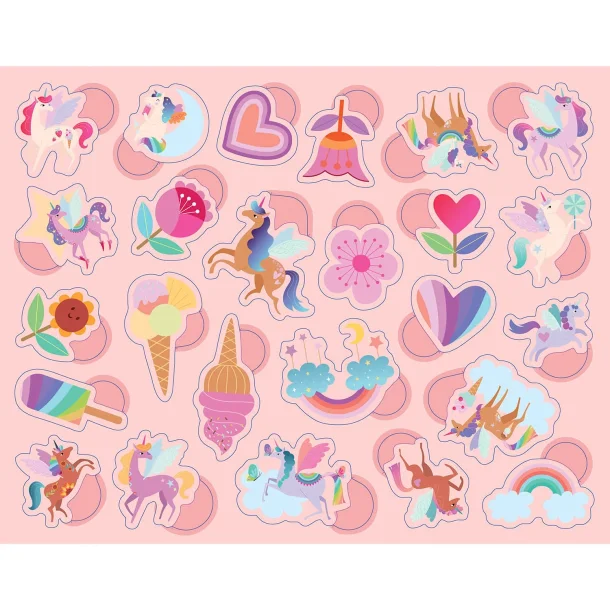 300 Enhj�rninge klisterm�rker - Auzou