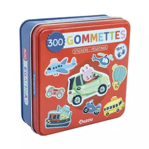 300 Klistermrker - Transportmidler - Auzou