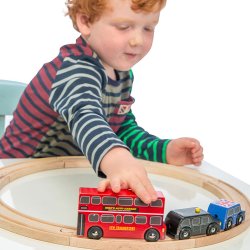 Legetjsbiler i tr - London biler og bus