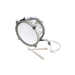 Tromme med harlekin, oliven grn