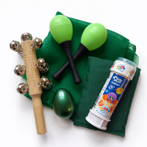 Rytmik startpakke til b�rn - Gr�n