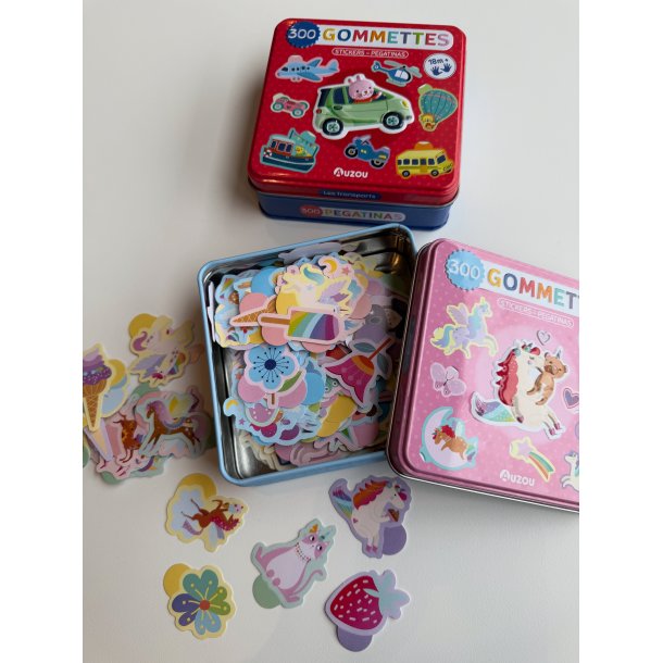 300 Enhj�rninge klisterm�rker - Auzou