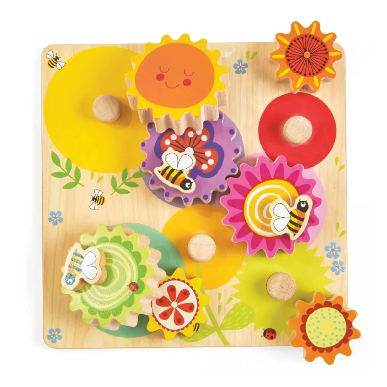 Le Toy Van ⎸ Tandhjul puslespil i tr� 