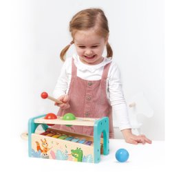 Hammerkugle Xylofon, tr hammerbrt