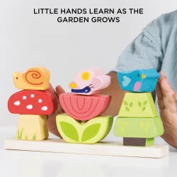 Le Toy Van &#9144; Stabelklodser - Blomster og dyr