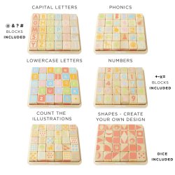 Le Toy Van &#9144; Trklodser med tal og bogstaver (a-z) 