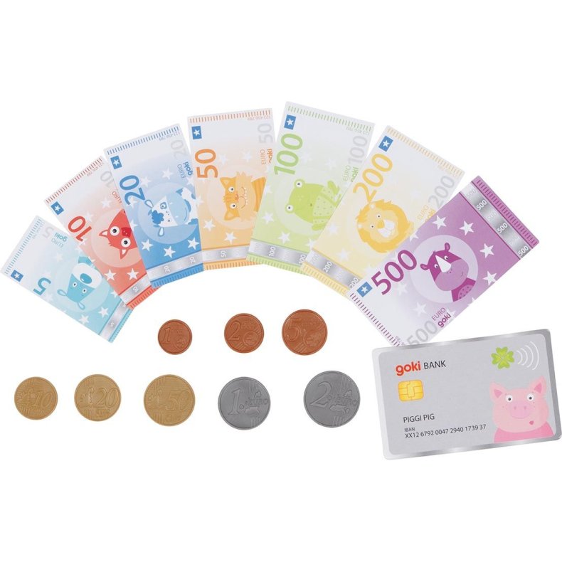 Goki ⎸ Legepenge med dyremotiver