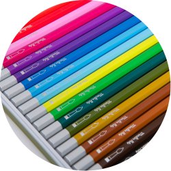 24 vandfarveblyanter