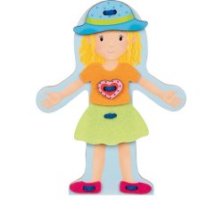 Goki | Pkldningsfigur med 10 st tj - 30 dele