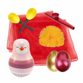 Rytmik startpakke til b�rn - instrumenter og sanseleg