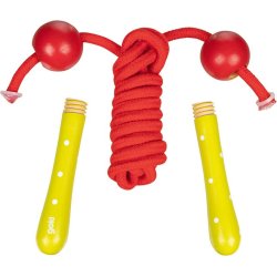 Sjippetov til brn &#9144; Flotte farver og hndtag i tr