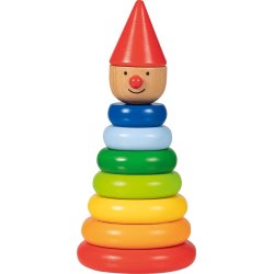 Stabletrn i tr, Magnetisk med sjov klovn