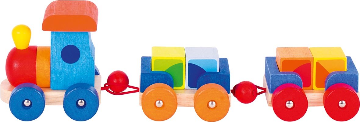 Tog i tr�, med to vogne og 4 klodser (Mumbai)