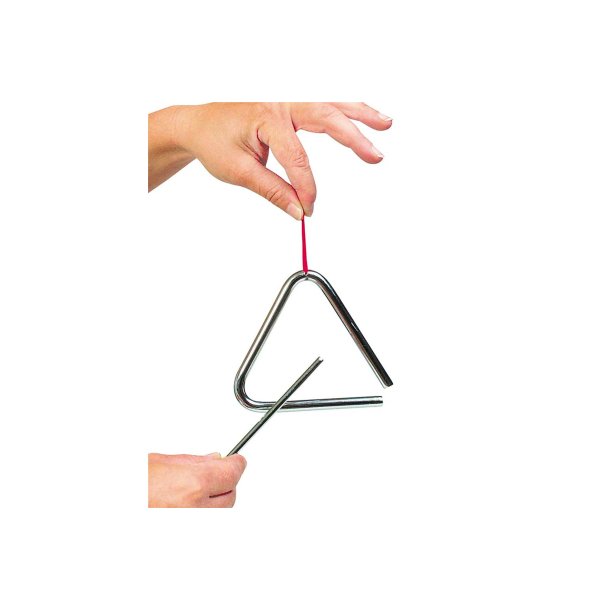 Triangel til brn, 10 cm - Musikinstrument til alle