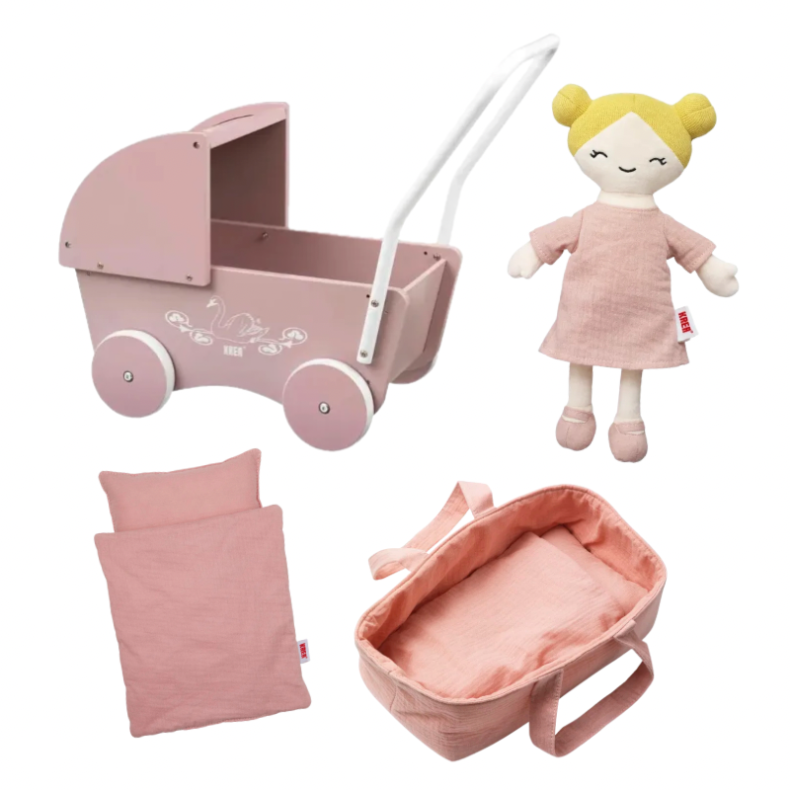 KREA ⎸ Dukkevognss�t - startpakke til dukkeleg