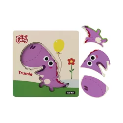 DR ⎸ Minisjang tr�puslespil - 3 brikker