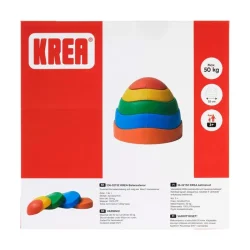 KREA ⎸ Balancesten - S�t med 5 farverige aktivitetssten