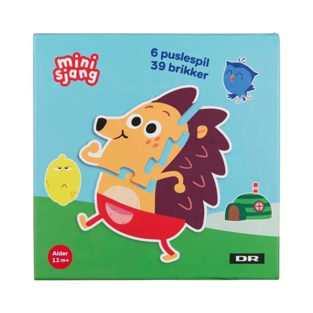 DR ⎸ B�rste figurpuslespil - 5 forskellige 