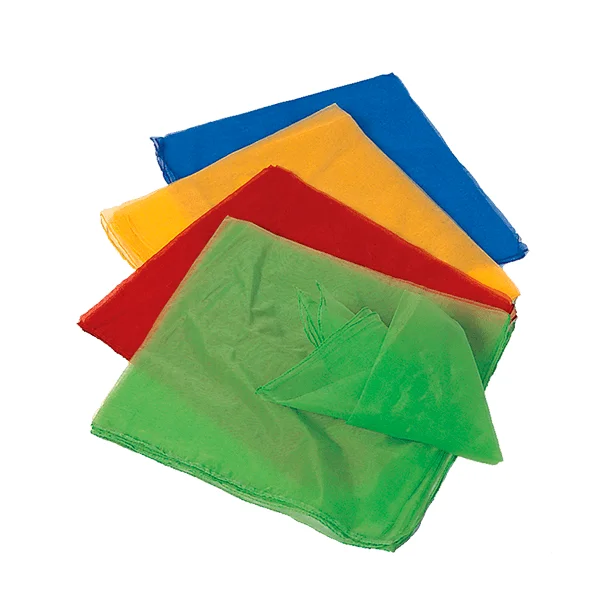 Gonge ⎸ Store chiffont�rkl�der - 138x138 cm - Pakke med 4 stk. 