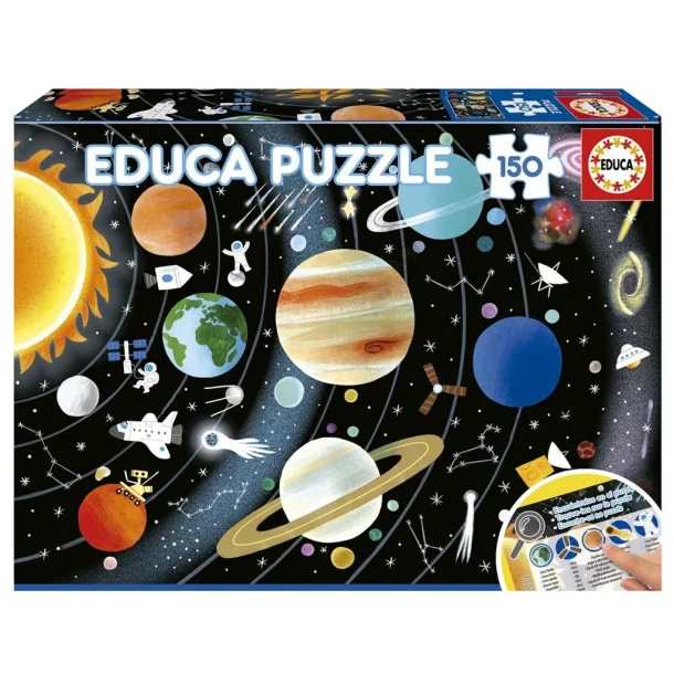 Educa ⎸ Solsyetemet, 150 brikker