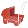 KREA ⎸ Klassisk r�d dukkevogn i tr�