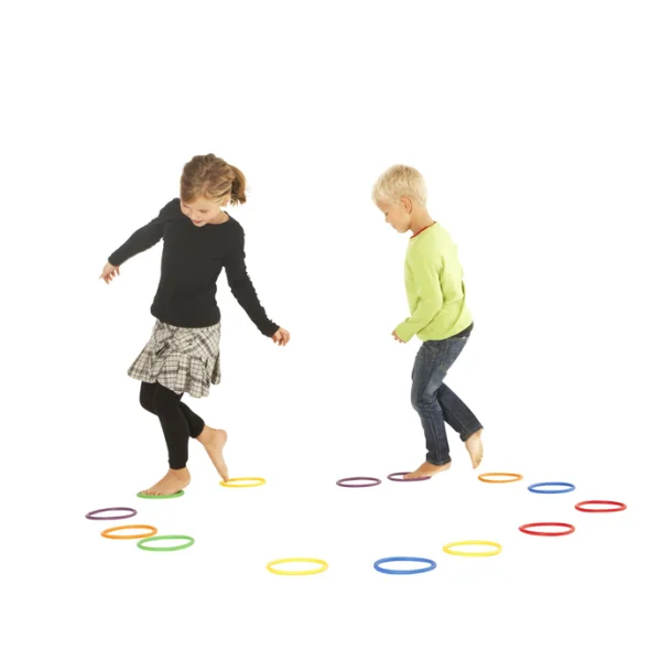 GONGE ⎸ Aktivitetsringe 6 stk. 6 farver 