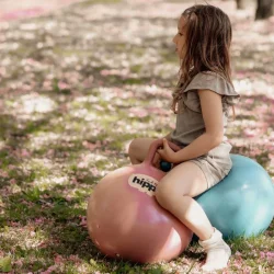 Find That Hippo ⎸ Hoppebold 45 cm (Dark Cyan) 