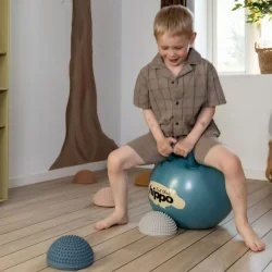 Hoppebold 45 cm - Find That Hippo ( Dark Cyan) 