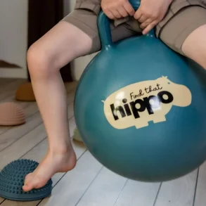 Find That Hippo ⎸ Hoppebold 45 cm (Dark Cyan) 