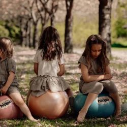 Hoppebold 45 cm - Find That Hippo ( Dark Cyan) 