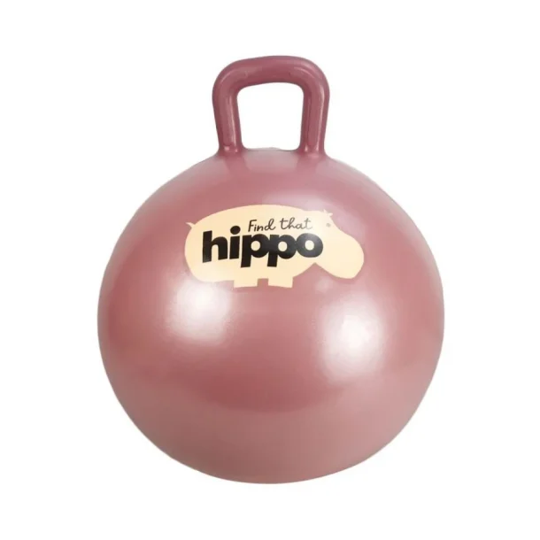 Hoppebold 45 cm - Find That Hippo (Turkish Rose) 