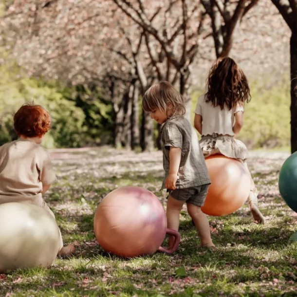 Find That Hippo ⎸ Hoppebold 45 cm (Turkish Rose) 