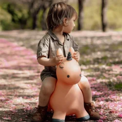 Motorikpakke til b�rn - Enhj�rningen Luna og stor sansebold