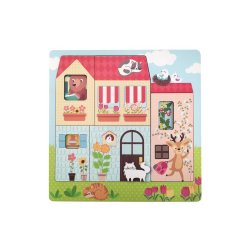 Magni &#9144; Puslespil med hus i lag, FSC 100%