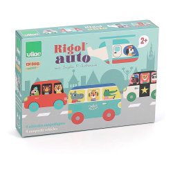 Vilac &#9144; Magnetiske kretjer i tr - 4 stk 