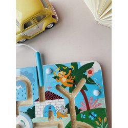 Vilac ⎸ Magnetisk labyrint i tr� 