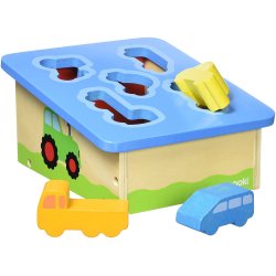 Goki ⎸ Puttekasse i tr� - k�ret�jer