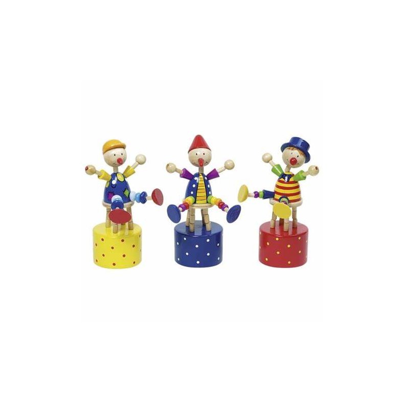 Goki ⎸ Press &amp; Shake figur - klovn