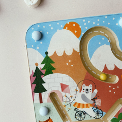 Vilac &#9144; Magnetisk labyrint i tr 