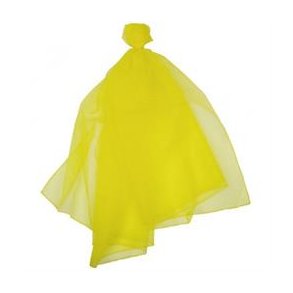 GOKI ⎸ Stort chiffontrklde - gul