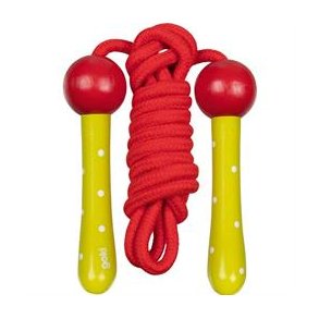 Sjippetov til brn ⎸ Flotte farver og hndtag i tr