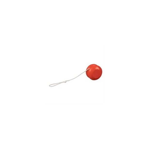 Rød Yo-yo i træ - Sjov motorisk legetøj