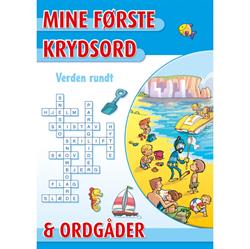 Opgavebog m. Krydsord og Ordgåder, "Verden rundt" - Forlaget Bolden