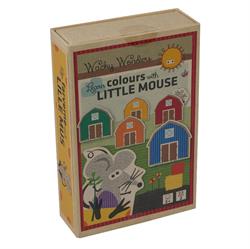 Billede af Børnespil, Lær farver med den lille mus - Barbo Toys