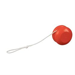 Rød Yo-yo i træ - Sjov motorisk legetøj